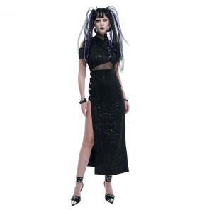 Robe Longue 'Mira' Noire