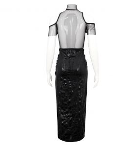 Black 'Mira' Long Dress