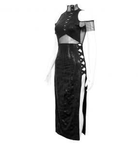 Black 'Mira' Long Dress