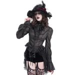 Chemisier 'Elianor' Noir