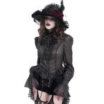 Black 'Elianor' Blouse