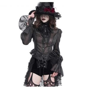 Chemisier 'Elianor' Noir