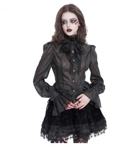 Black 'Elianor' Blouse