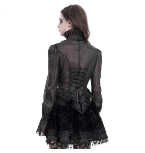 Black 'Elianor' Blouse