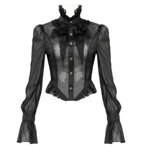 Black 'Elianor' Blouse