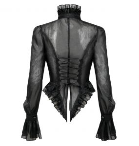 Black 'Elianor' Blouse