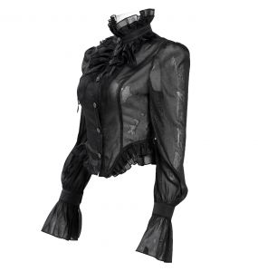 Chemisier 'Elianor' Noir