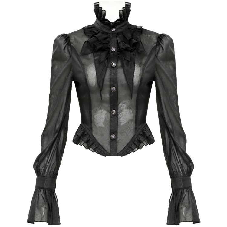 Black 'Elianor' Blouse