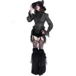 Chapeau Gothique 'Elianor' Noir