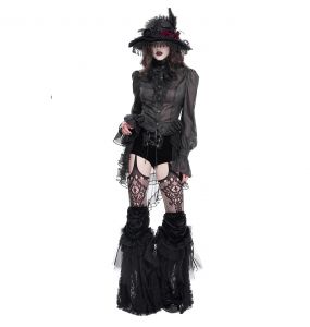 Chapeau Gothique 'Elianor' Noir