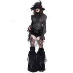 Chapeau Gothique 'Elianor' Noir