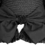 Chapeau Gothique 'Elianor' Noir