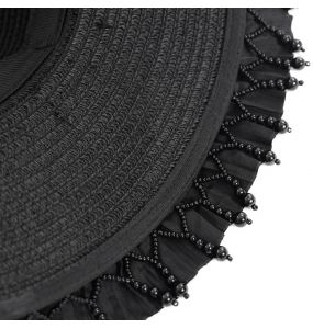 Chapeau Gothique 'Elianor' Noir