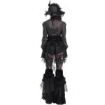 Females's Black 'Elianor' Gothic Corset Belt