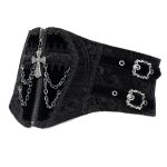 Ceinture Corset Gothique 'Elianor' Noire pour Femmes