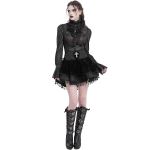 Black 'Elianor' Gothic Mini Skirt
