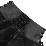 Black 'Elianor' Gothic Mini Skirt