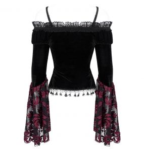 copy ofBlack 'Modaharius' Long Sleeves Top