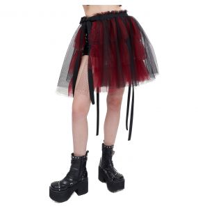 Red and Black 'Emelia' Skirt