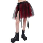 Red and Black 'Emelia' Skirt