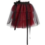 Red and Black 'Emelia' Skirt