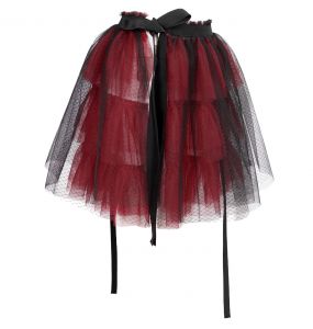 Red and Black 'Emelia' Skirt