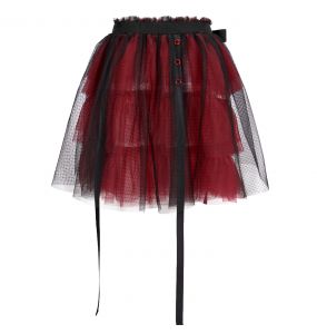 Red and Black 'Emelia' Skirt