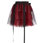 Red and Black 'Emelia' Skirt