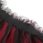 Red and Black 'Emelia' Skirt