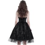 Robe Gothique 'Ribcage' Noire