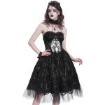 Robe Gothique 'Ribcage' Noire