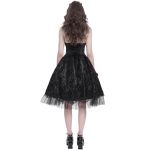 Robe Gothique 'Ribcage' Noire