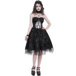 Robe Gothique 'Ribcage' Noire