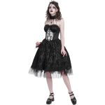 Robe Gothique 'Ribcage' Noire
