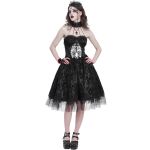 Robe Gothique 'Ribcage' Noire