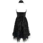 Robe Gothique 'Ribcage' Noire