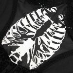 Robe Gothique 'Ribcage' Noire