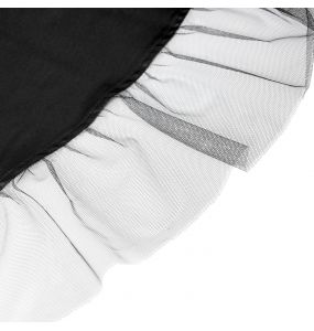Robe Gothique 'Ribcage' Noire