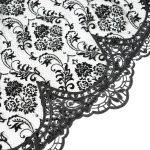 Robe Gothique 'Ribcage' Noire