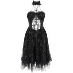 Robe Gothique 'Ribcage' Noire