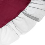 Robe Gothique 'Ribcage' Bordeaux