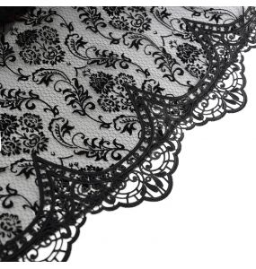 Burgudy 'Ribcage' Gothic Dress