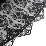 Burgudy 'Ribcage' Gothic Dress