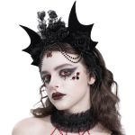 Serre-Tête 'Bat Girl' Noir