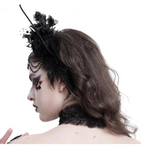 Serre-Tête 'Bat Girl' Noir