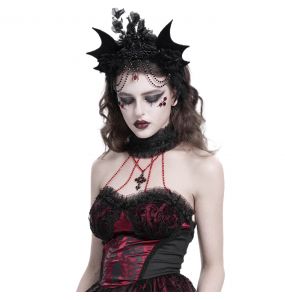 Serre-Tête 'Bat Girl' Noir