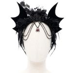 Serre-Tête 'Bat Girl' Noir