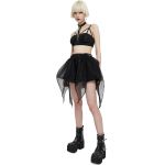 Black 'Punk Doll' Crop Top