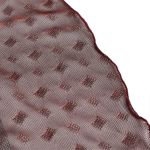 Burgundy and Black 'Punk Doll' Mini Skirt