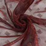 Burgundy and Black 'Punk Doll' Mini Skirt